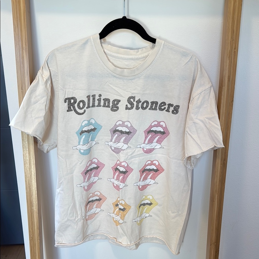 Rolling Stoners Kids Graphic Tee - Cream